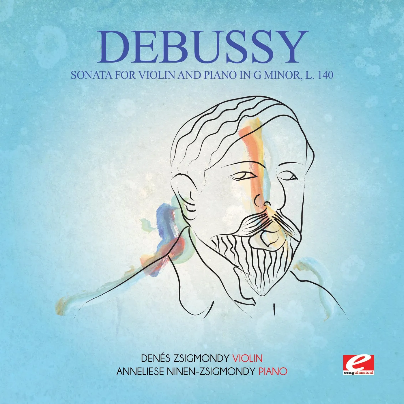 Debussy SONATA FOR VIOLIN & PIANO G MIN 140 CD