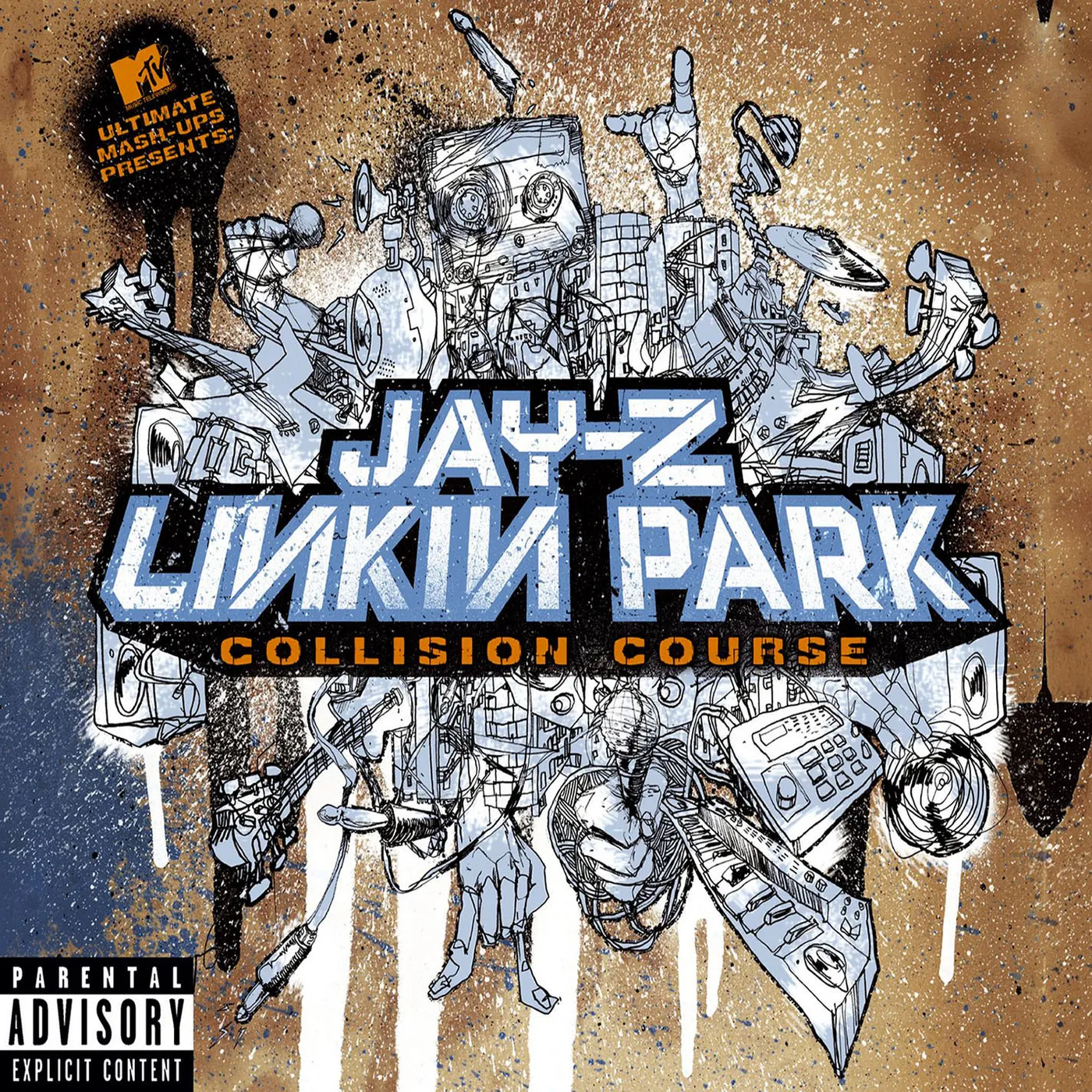 Jay-Z / Linkin Park COLLISION COURSE Vinyl Record - Holland Release