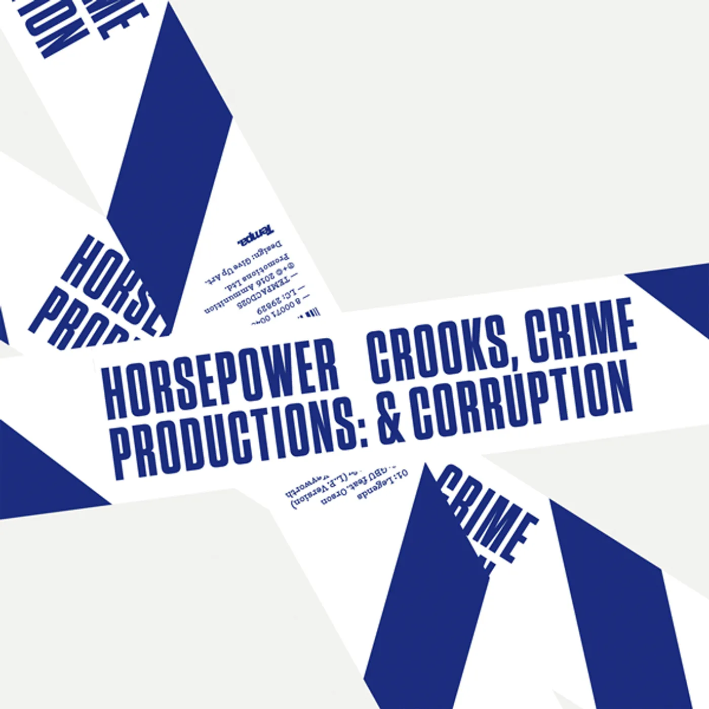 Horsepower Productions CROOKS CRIME & CORRUPTION Vinyl Record