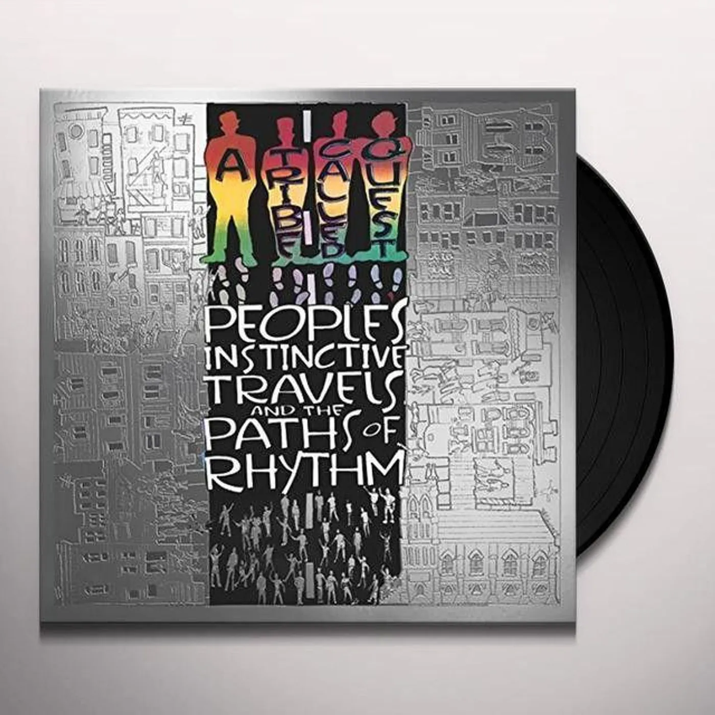 A Tribe Called Quest PEOPLE'S INSTINCTIVE TRAVELS & PATH OF RHYTHM Vinyl Record