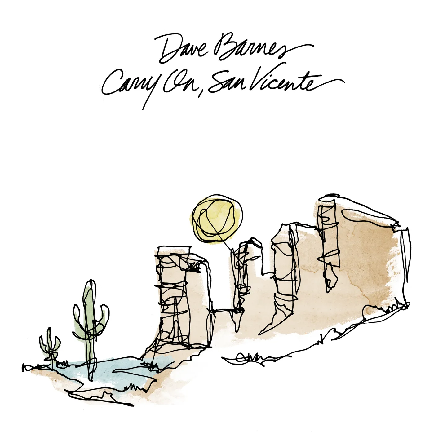 Dave Barnes CARRY ON SAN VICENTE CD