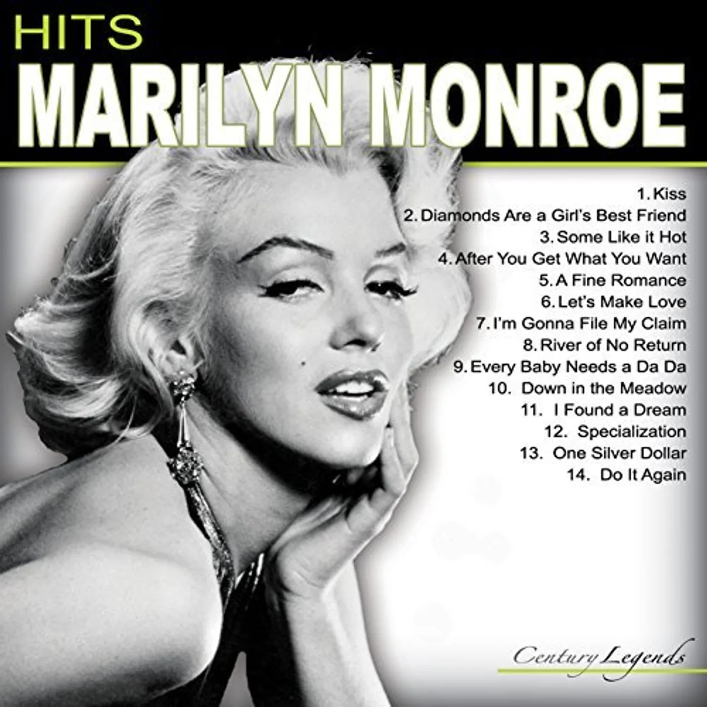 Marilyn Monroe HITS CD