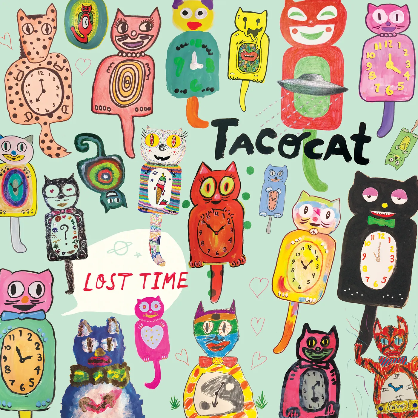 Tacocat Lost Time Vinyl Record