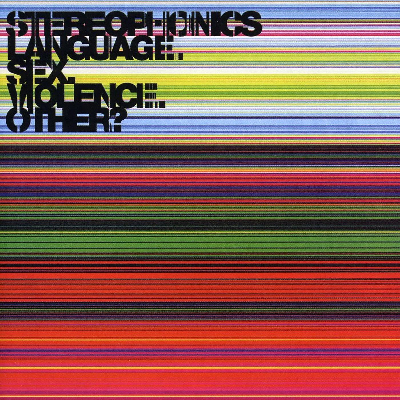 Stereophonics LANGUAGE SEX VIOLENCE OTHER CD
