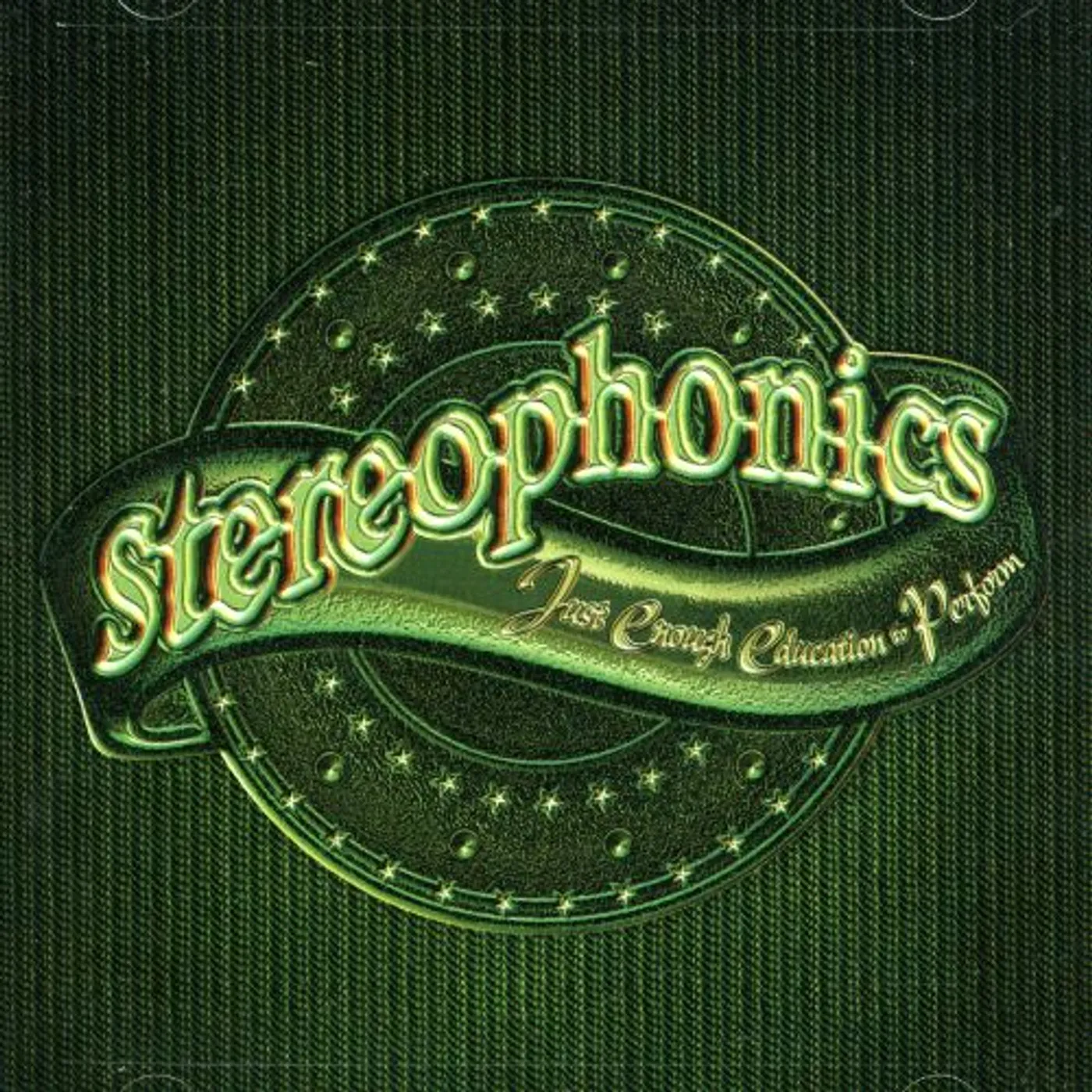 Stereophonics JUST ENOUGH EDUCATION TO PERFORM CD