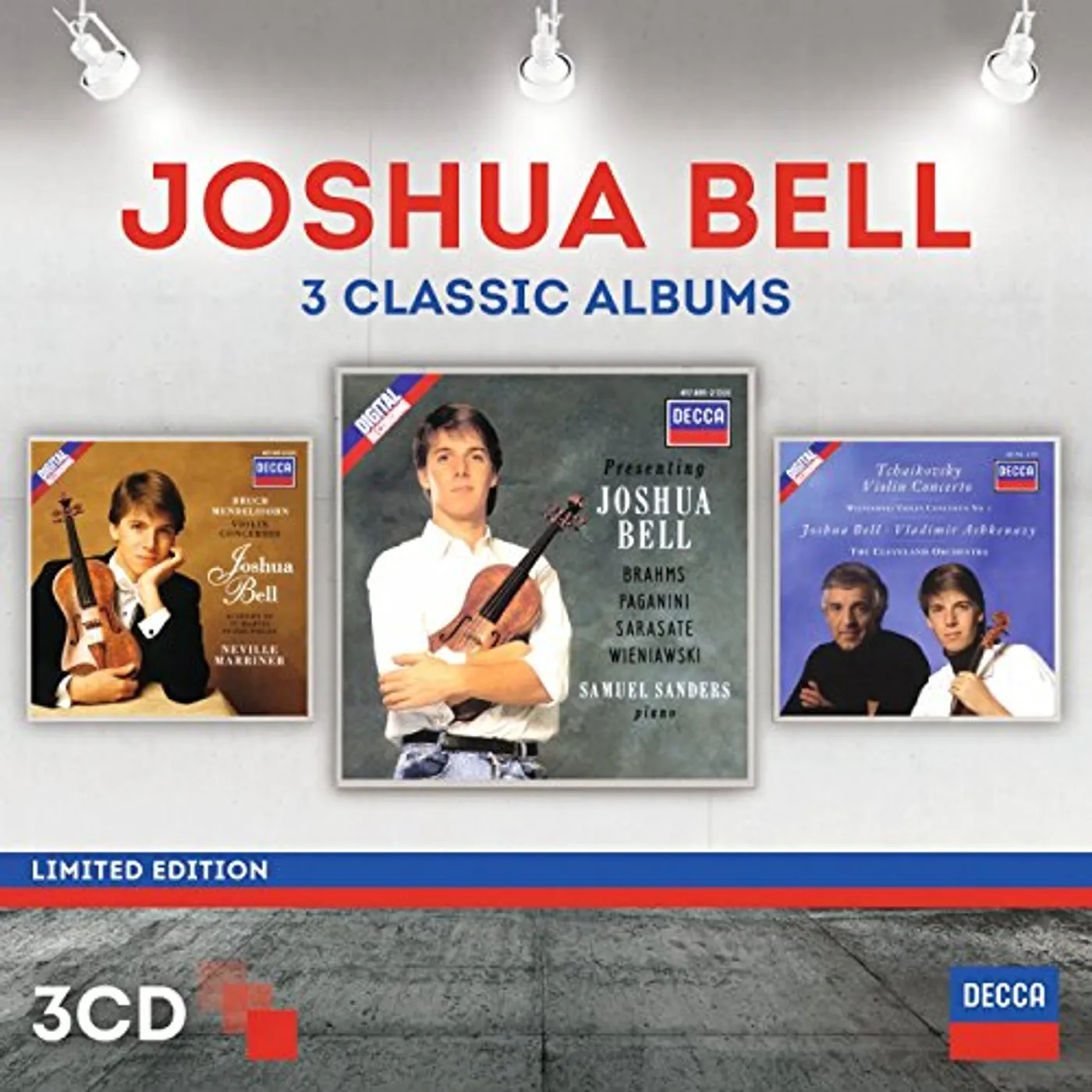 JOSHUA BELL: THREE CLASSIC ALBUMS CD