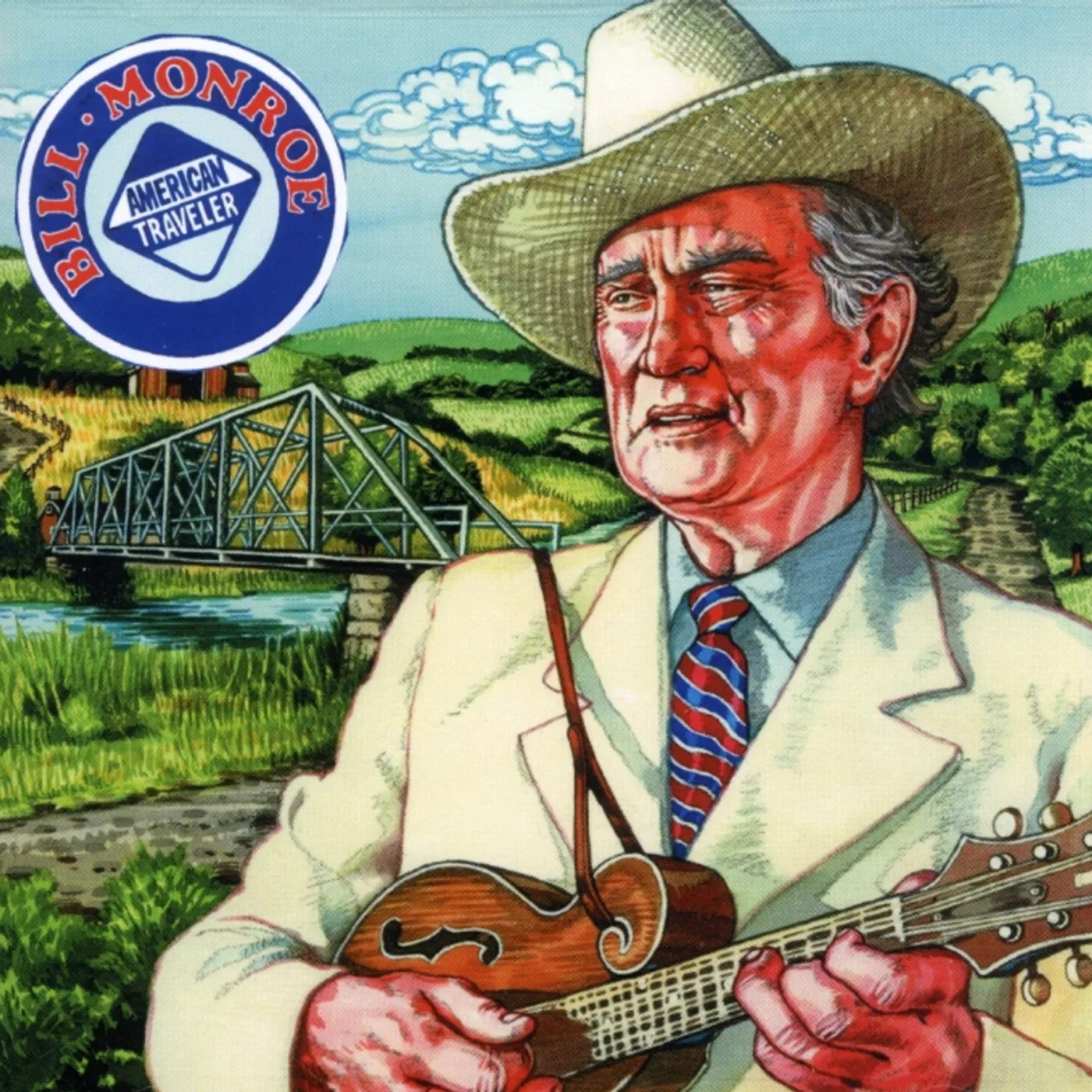 Bill Monroe AMERICAN TRAVELER CD