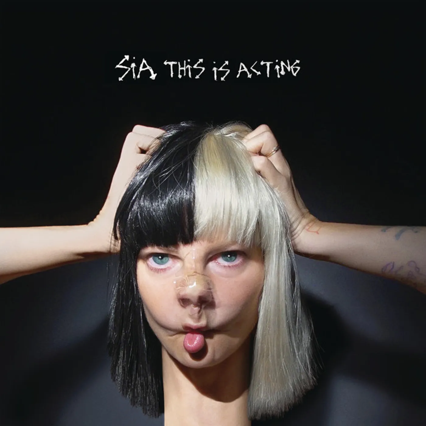 Sia This Is Acting (2LP/Black & White) Vinyl Record