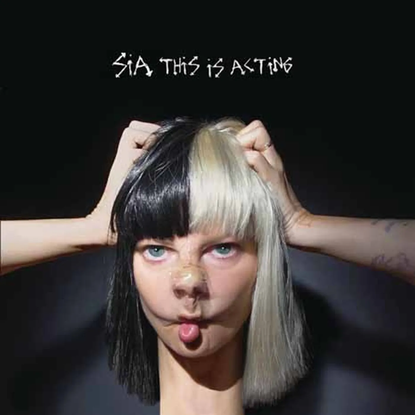 Sia This Is Acting (2LP/Black & White) Vinyl Record