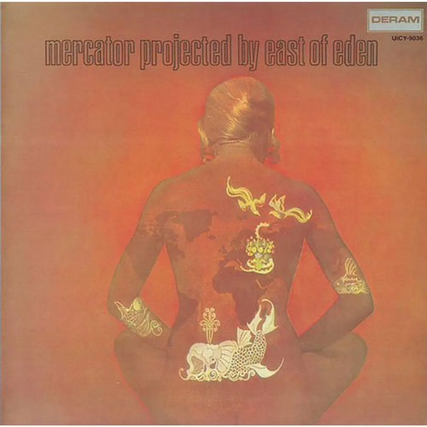 East Of Eden MERCATOR PROJECTED CD