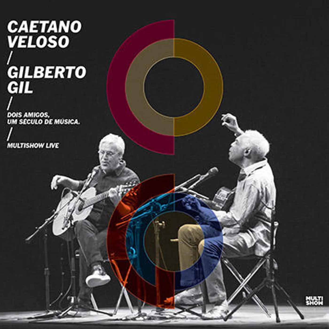 Caetano Veloso e Gilberto Gil DOIS AMIGOS UM SECULO DE MUSICA: MULTISHOW LIVE CD