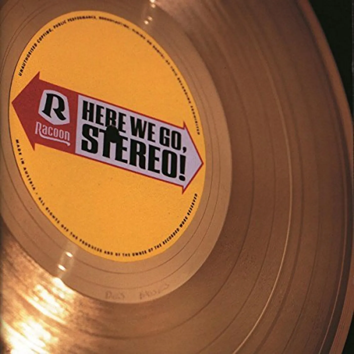 Racoon Here We Go, Stereo! Vinyl Record