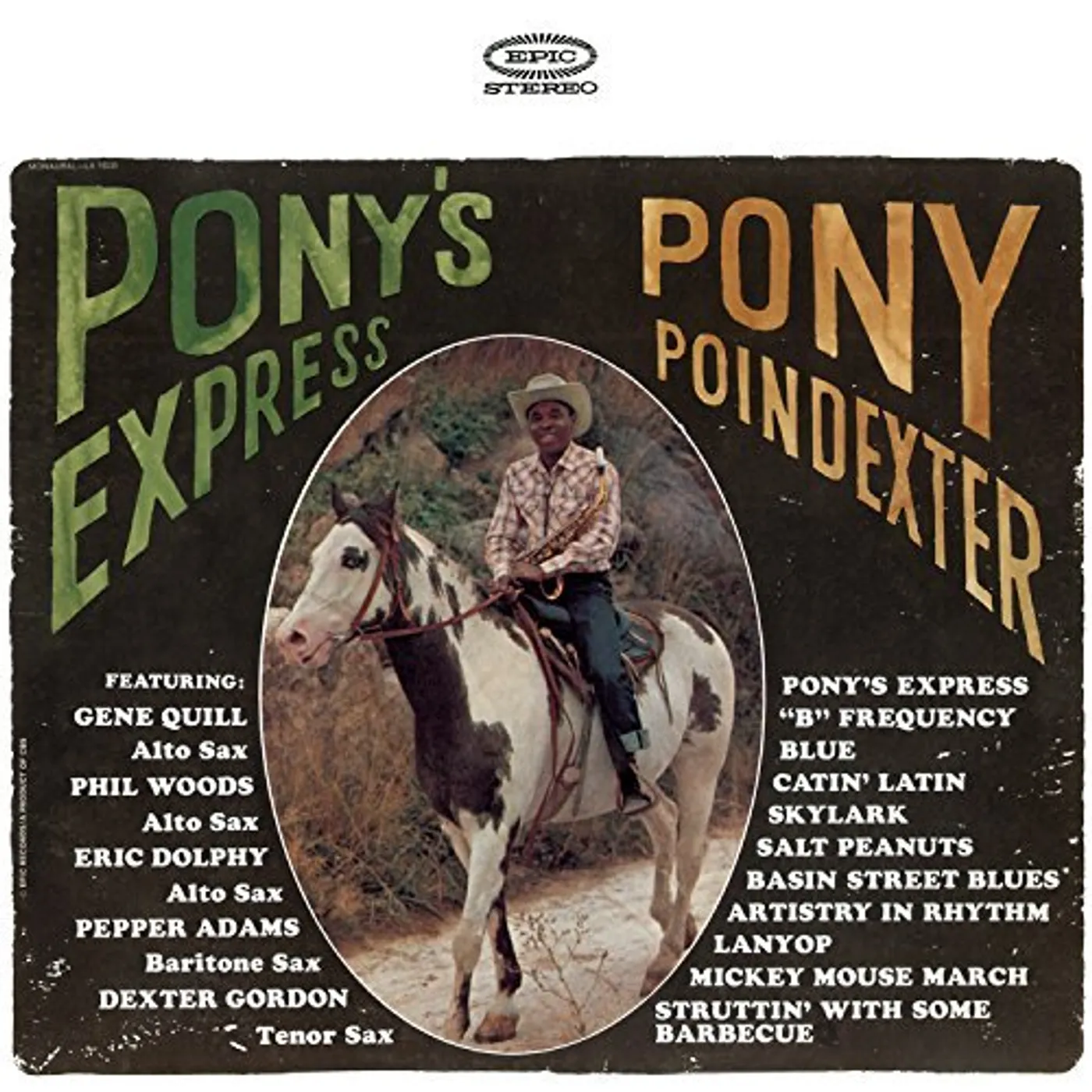 Pony Poindexter PONY'S EXPRESS CD