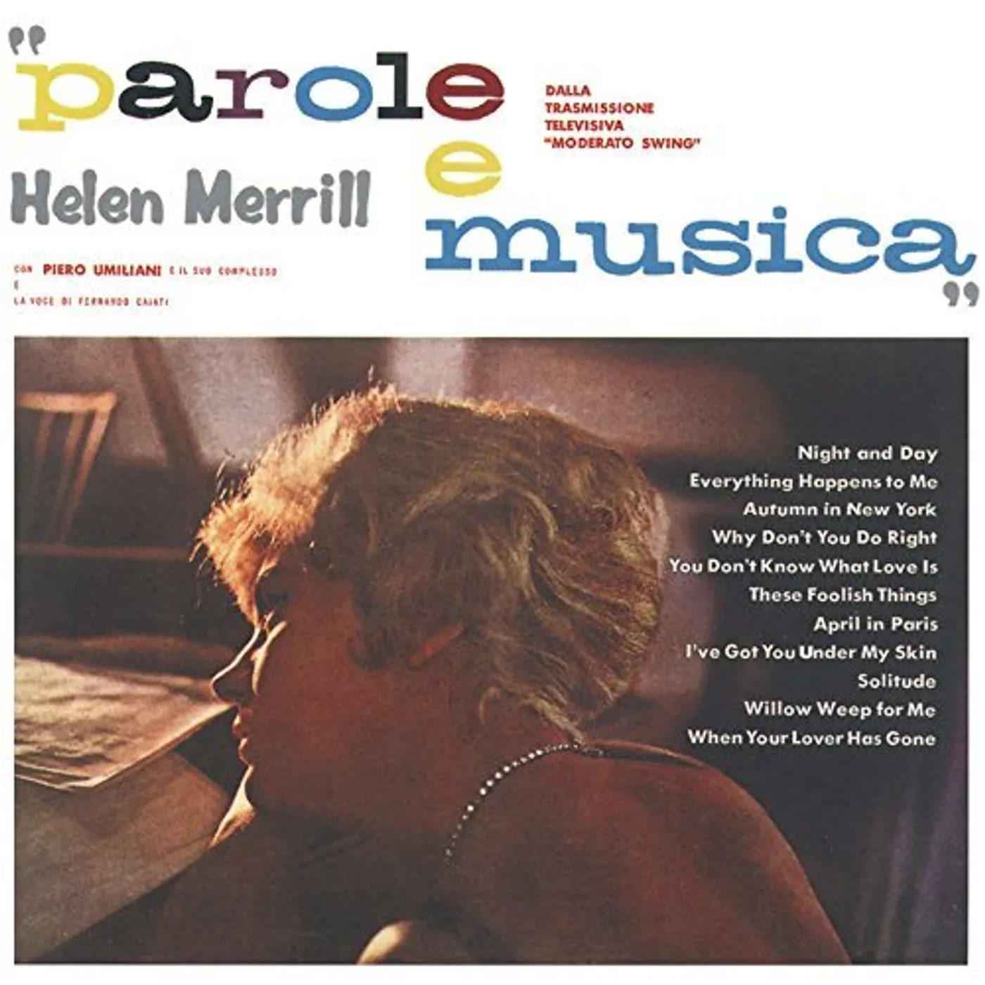 Helen Merrill PAROLE E MUSICA CD