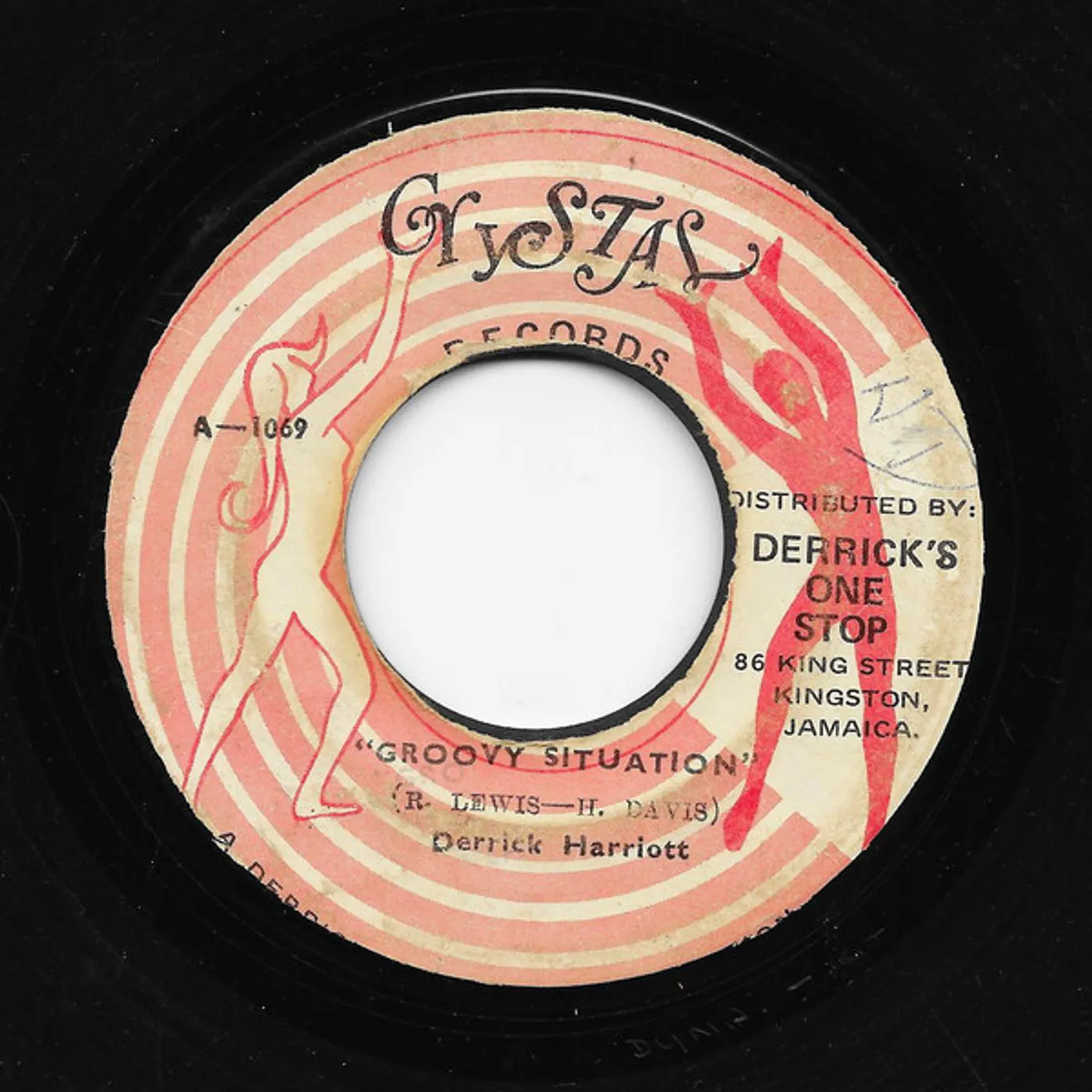 Derrick Harriott GROOVY SITUATION Vinyl Record