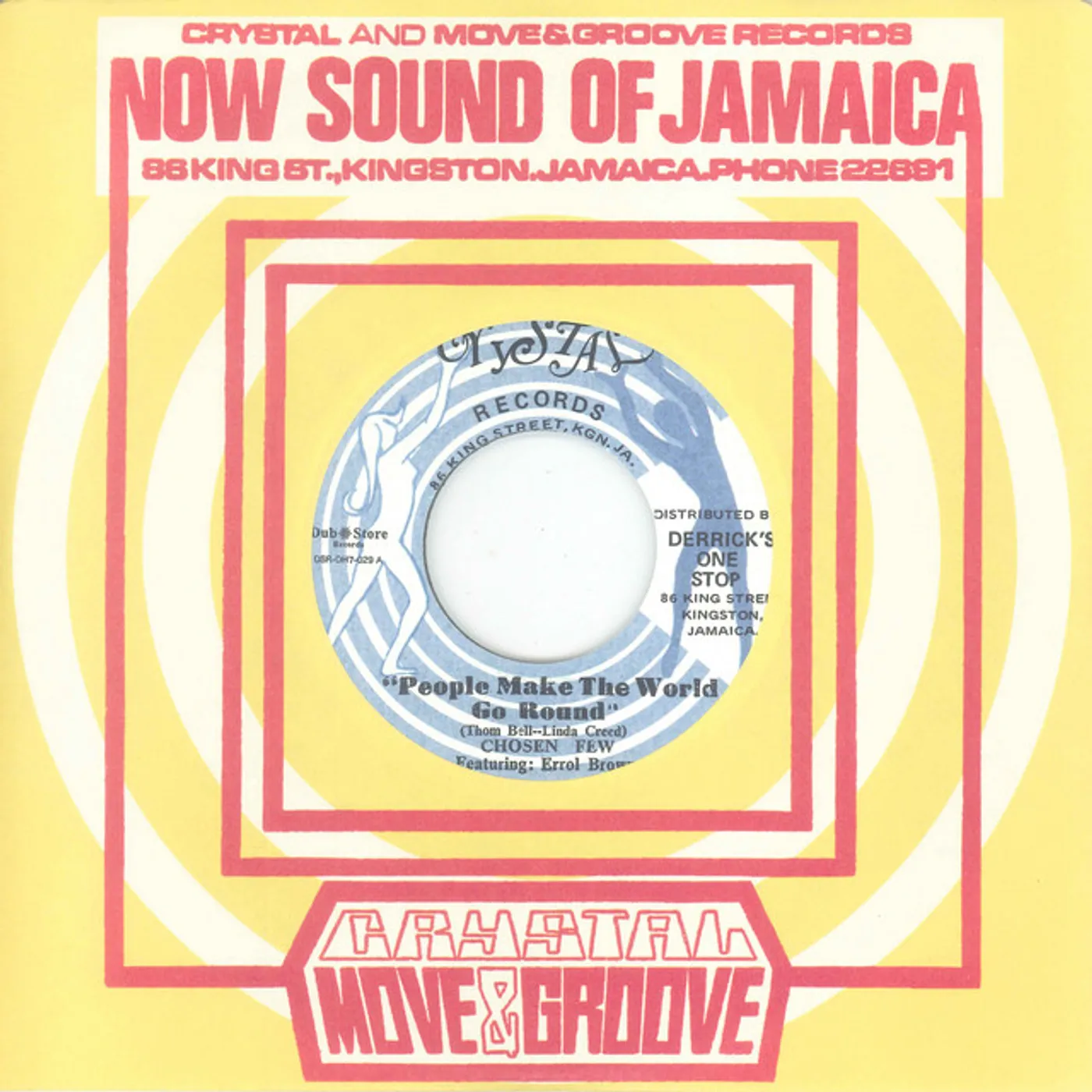 Chosen Few PEOPLE MAKES THE WORLD GO ROUND Vinyl Record