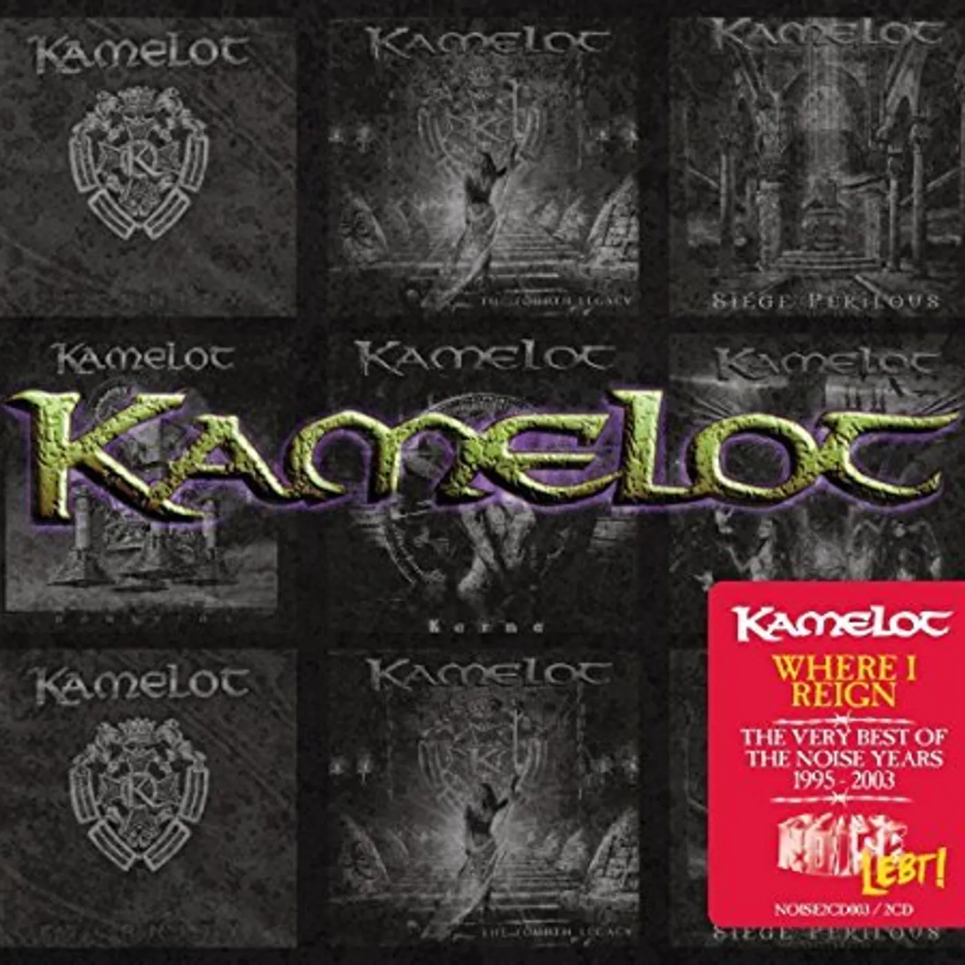 Kamelot WHERE I REIGN: VERY BEST OF NOISE YEARS 1995-2003 CD
