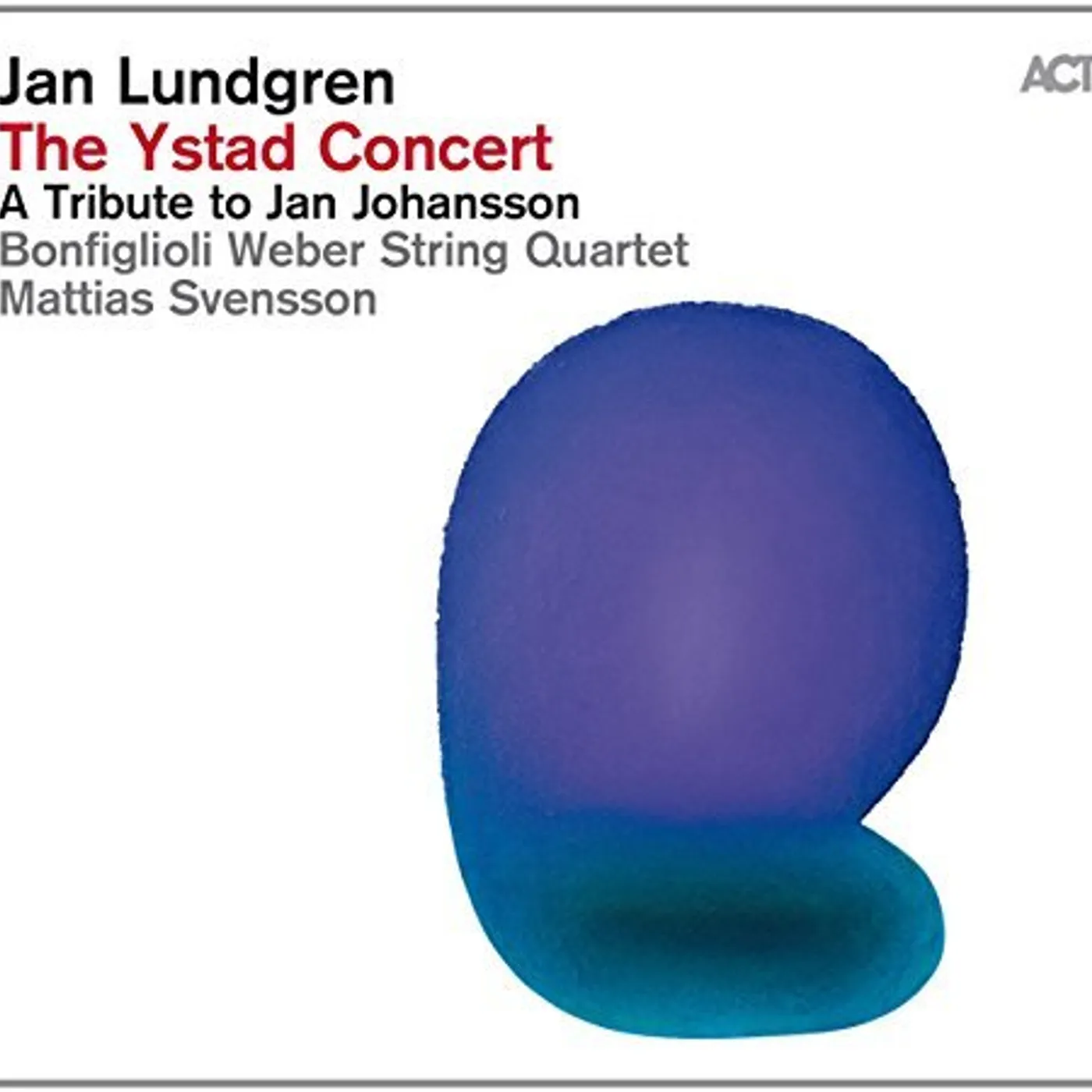 Jan Lundgren YSTAD CONCERT CD