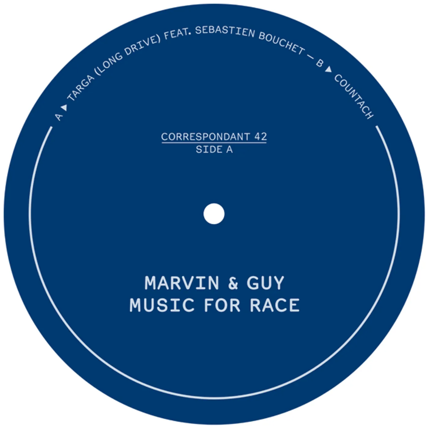 Marvin & Guy Music For Race Vinyl Record