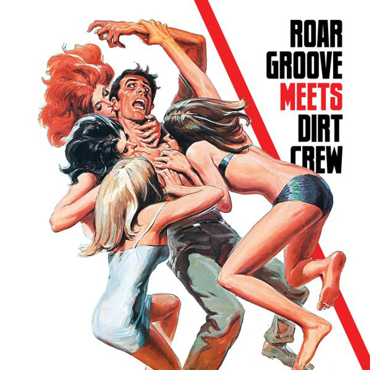 REVENGE Roar Groove Meets Dirt Crew Vinyl Record