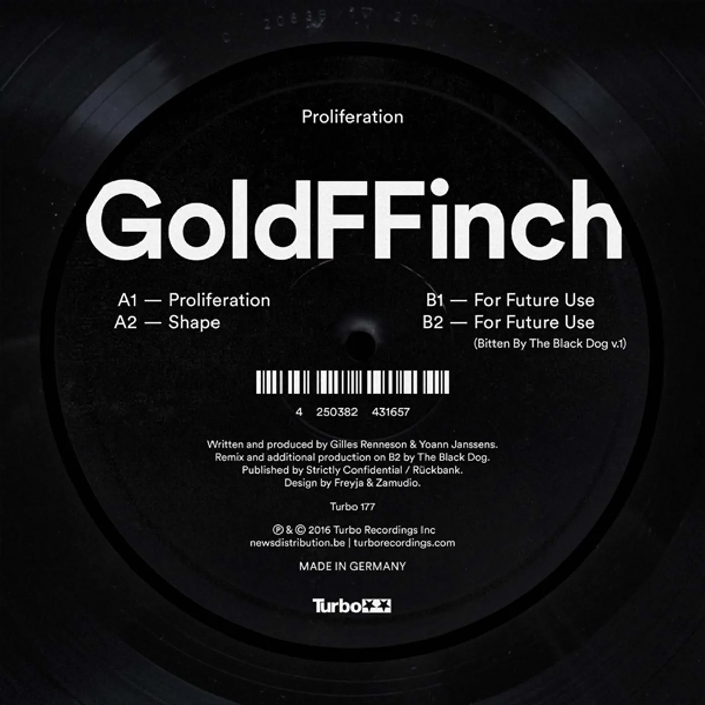 GoldFFinch Proliferation Vinyl Record
