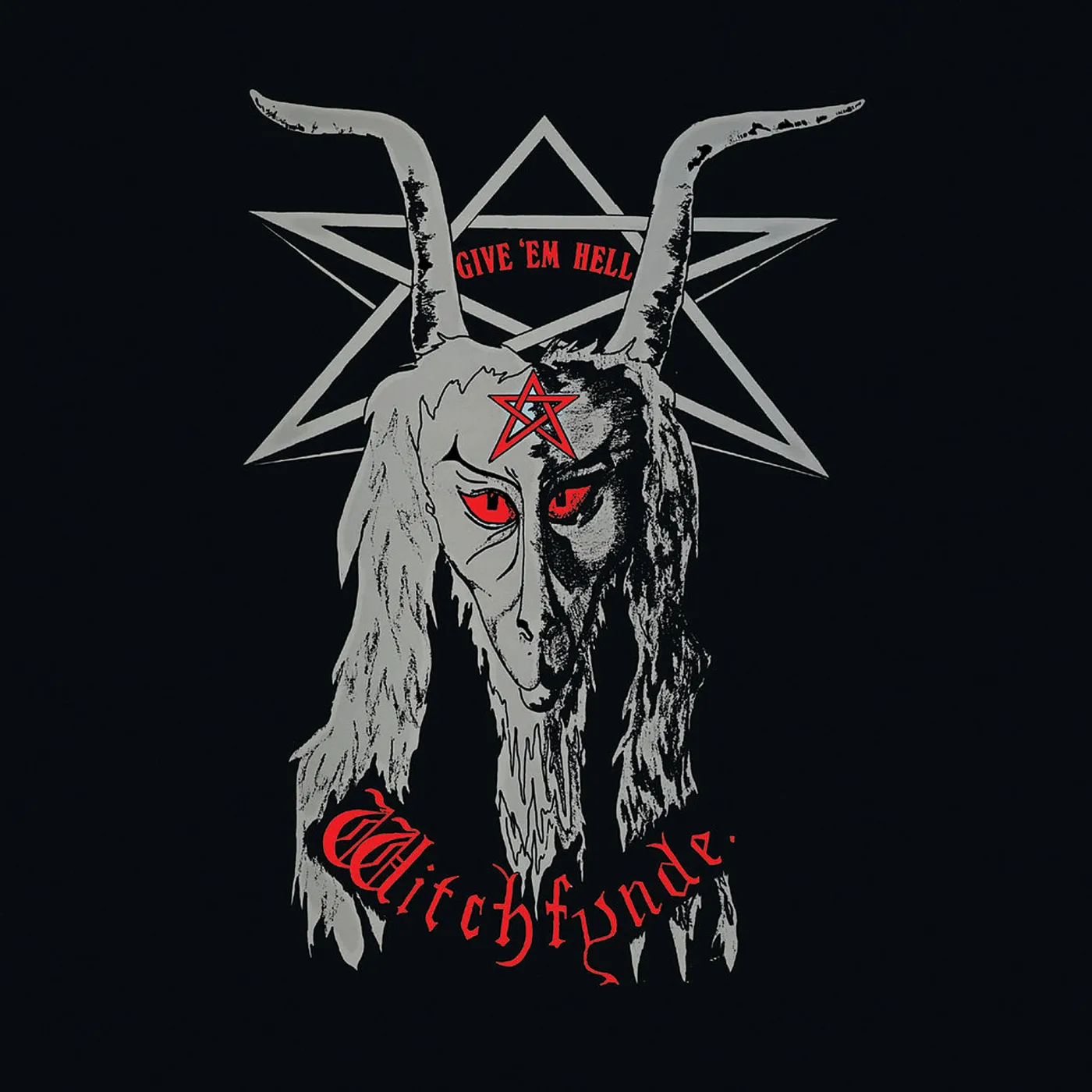 Witchfynde GIVE EM HELL Vinyl Record