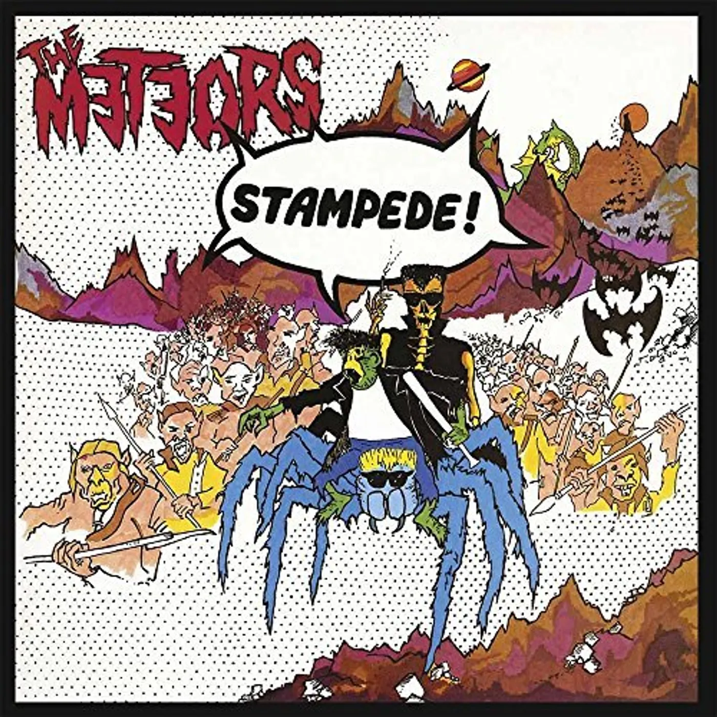 The Meteors STAMPEDE Vinyl Record