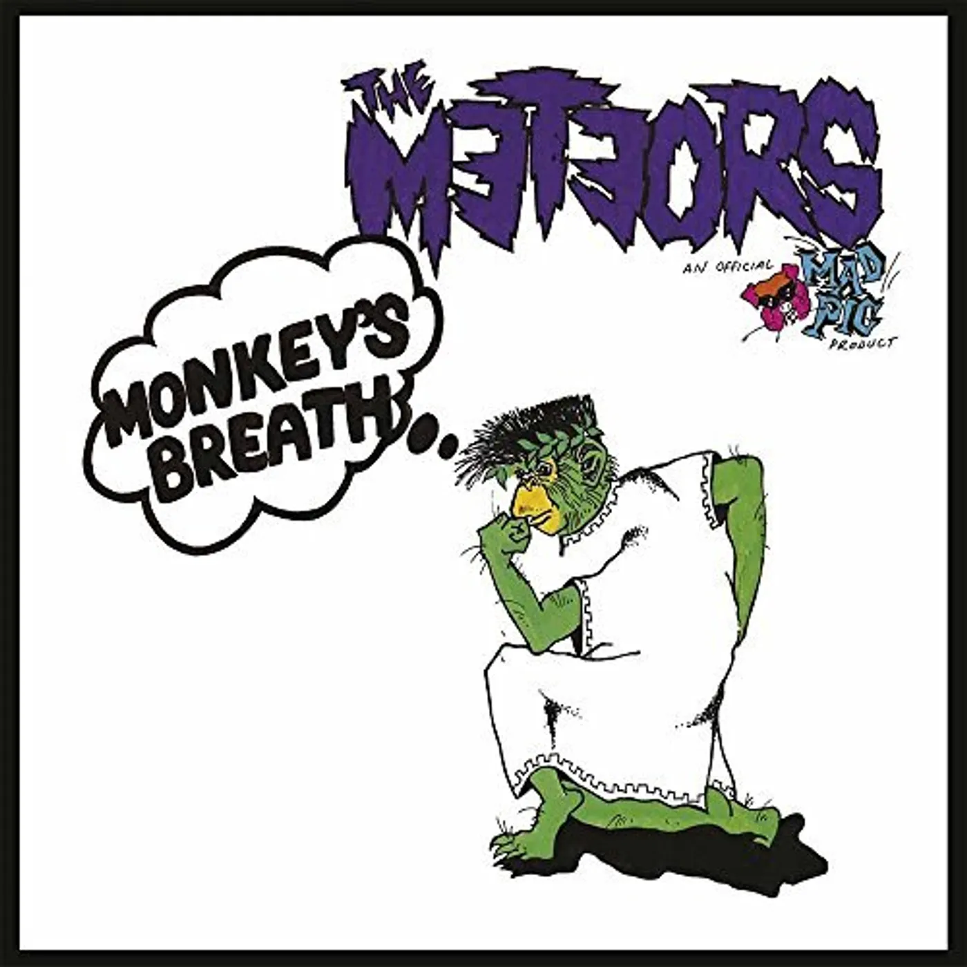 The Meteors MONKEYS BREATH Vinyl Record