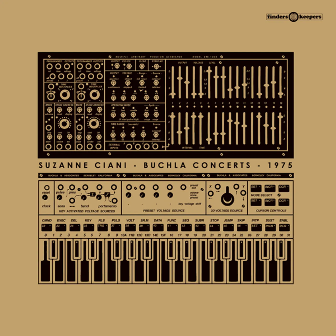 Suzanne Ciani Buchla Concerts 1975 Vinyl Record
