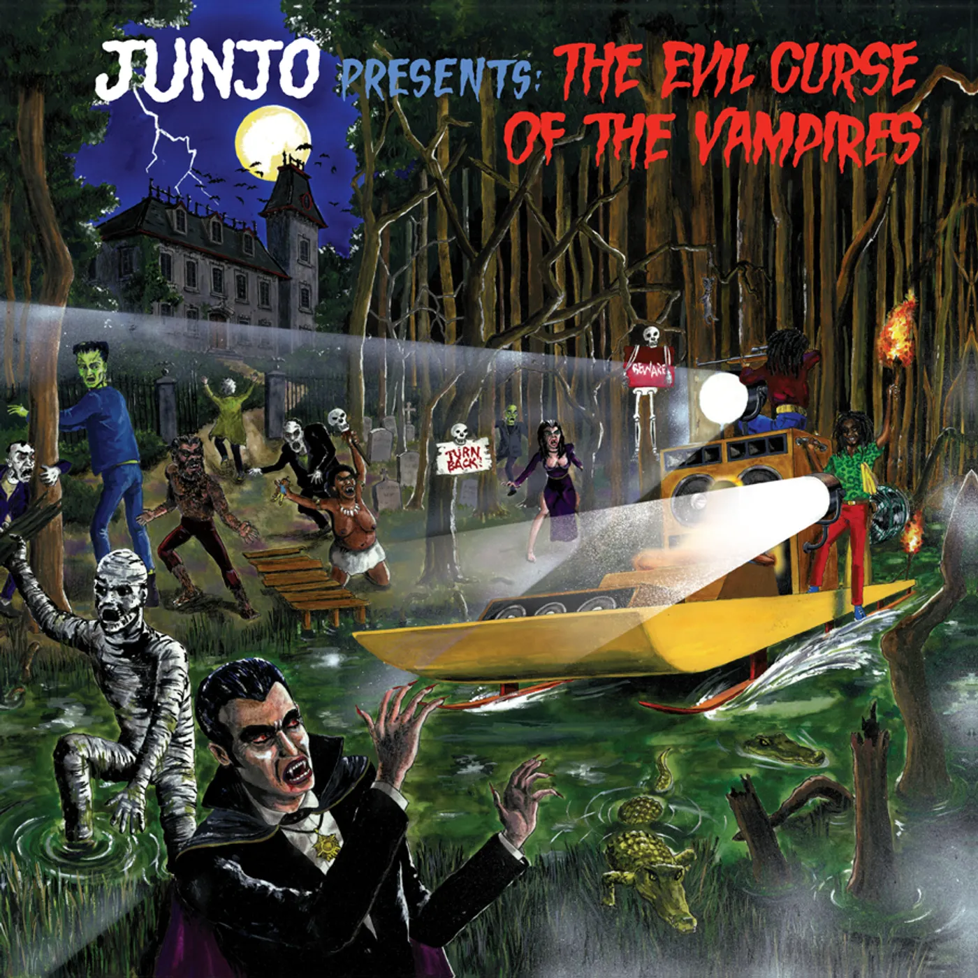 Henry Junjo Lawes JUNJO PRESENTS: THE EVIL CURSE OF THE VAMPIRES CD