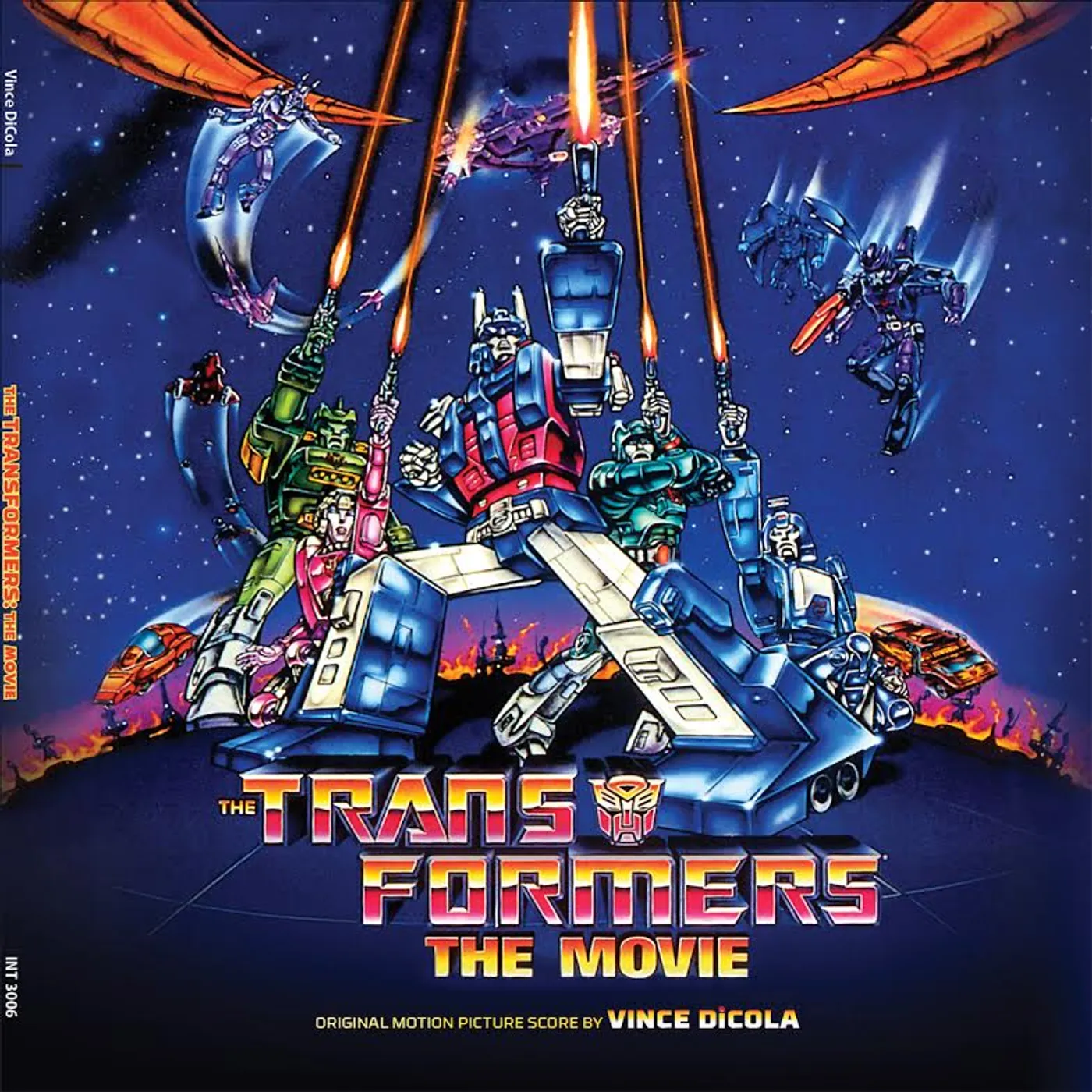 Vince DiCola TRANSFORMERS: THE MOVIE / O.S.T. Vinyl Record