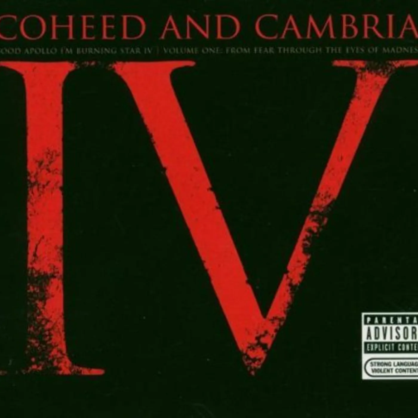 Coheed and Cambria GOOD APOLLO I'M BURNING STAR CD