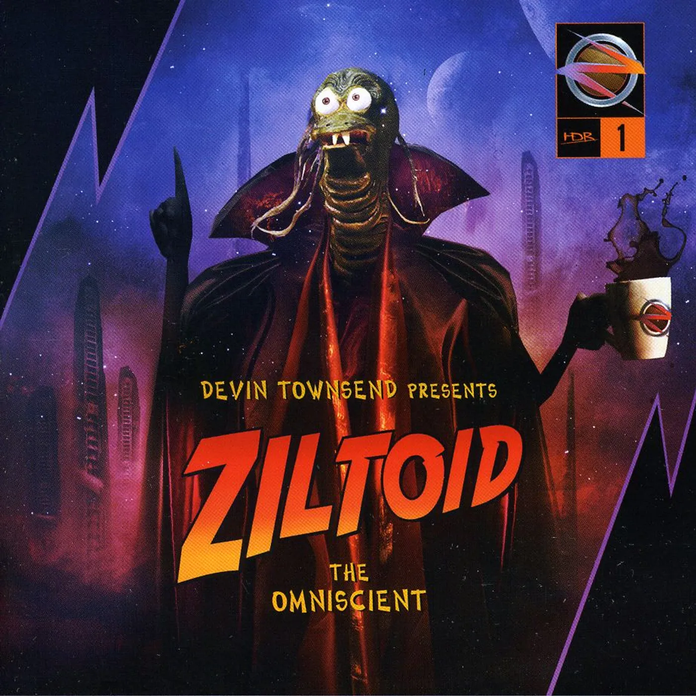 Devin Townsend Project ZILTOID THE OMNISCIENT CD
