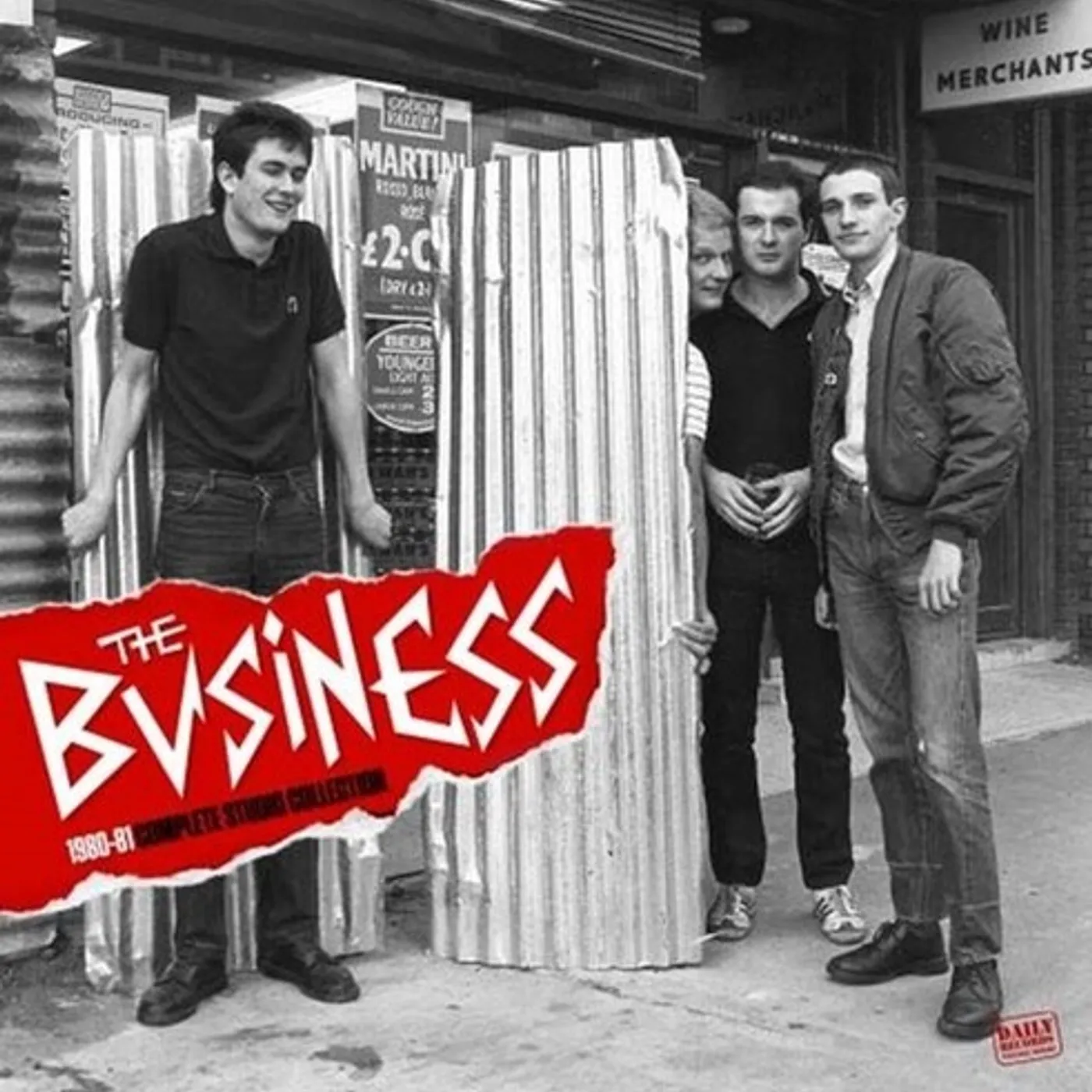 The Business 1980-1981 COMPLETE STUDIO COLLECTION Vinyl Record
