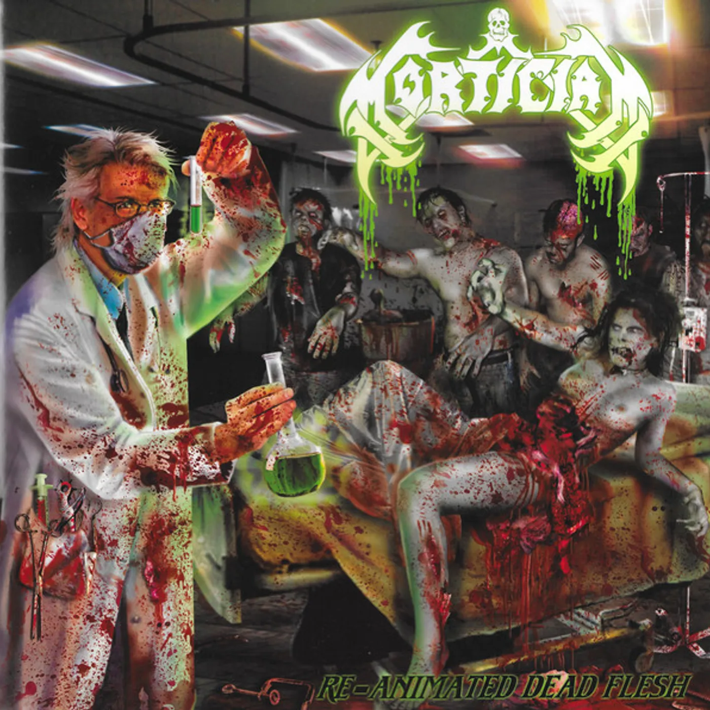 Mortician Re-Animated Dead Flesh Vinyl Record