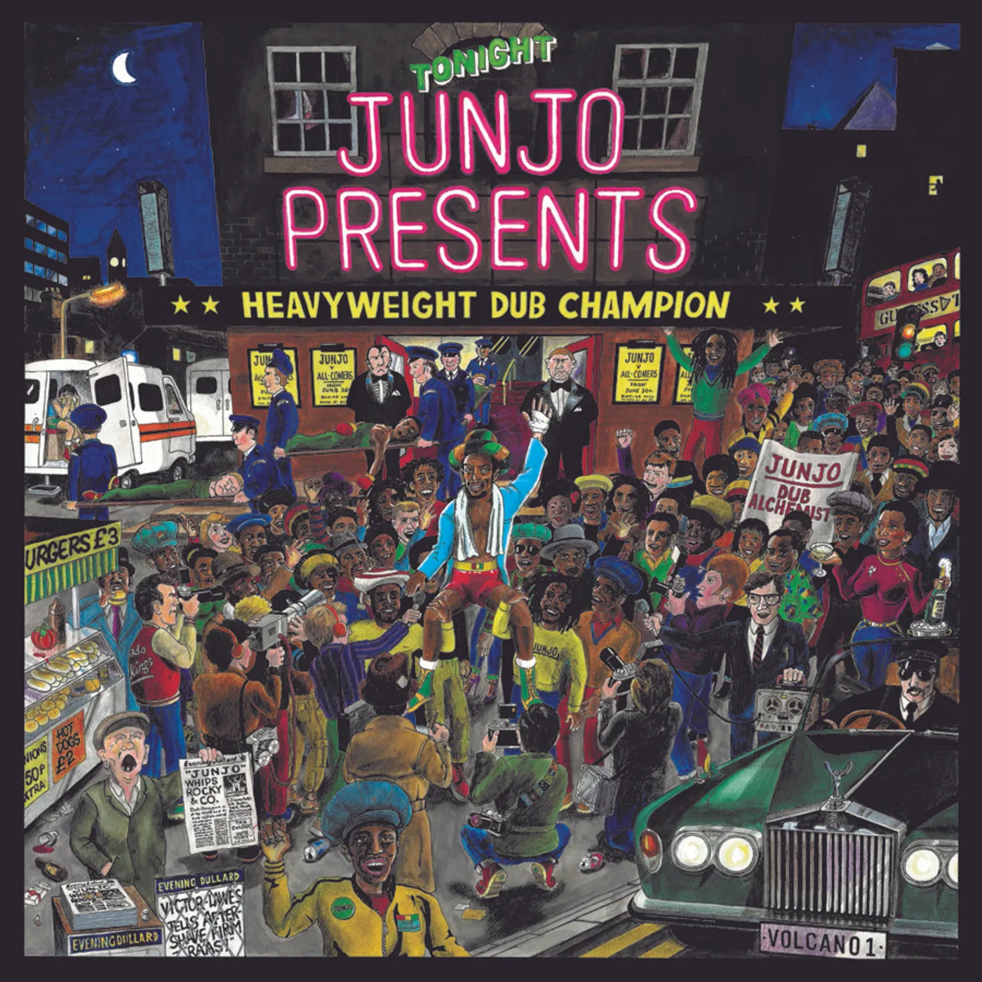 Henry Junjo Lawes JUNJO PRESENTS: HEAVYWEIGHT DUB CHAMPION CD