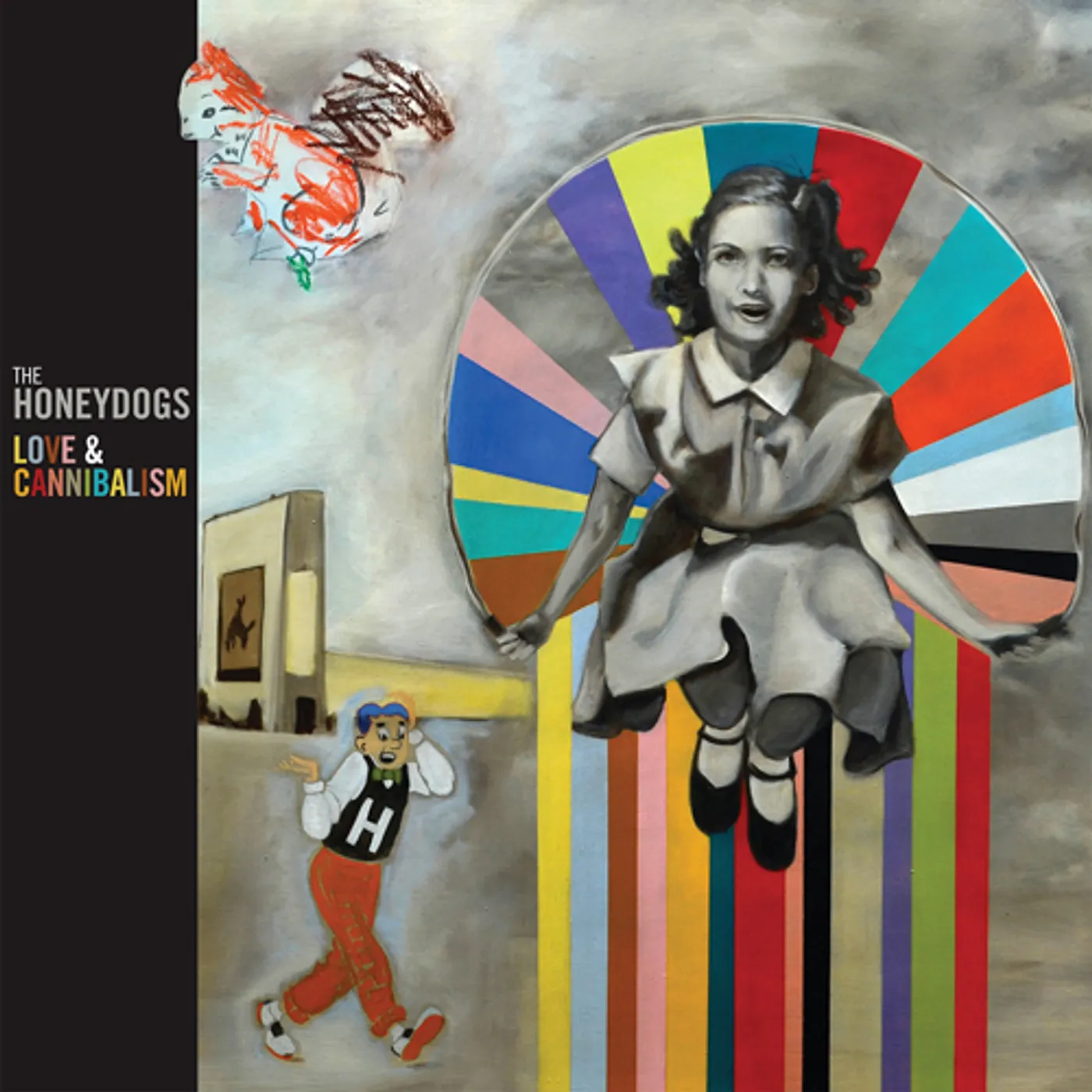 The Honeydogs Love & Cannibalism Vinyl Record