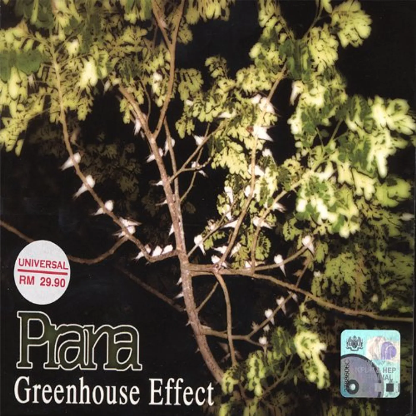 Prana GREENHOUSE EFFECT CD
