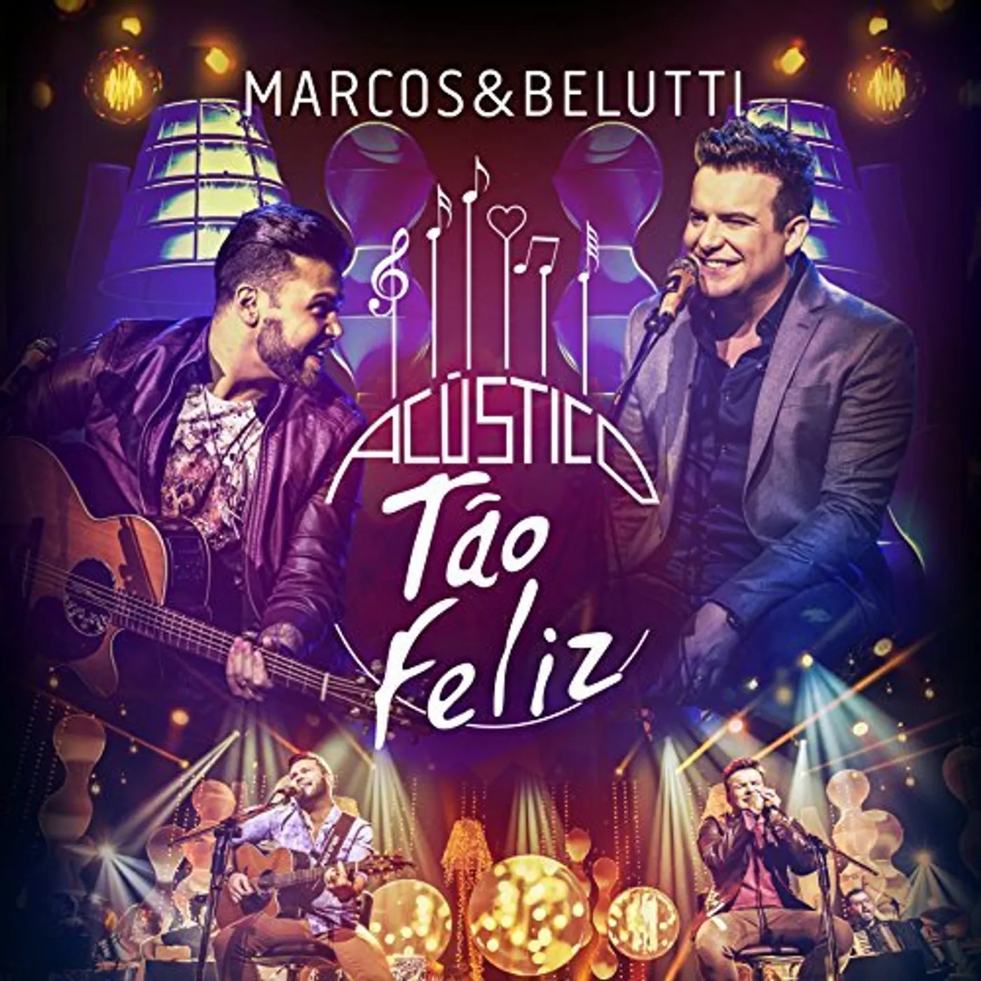 Marcos & Belutti ACUSTICO TAO FELIZ CD