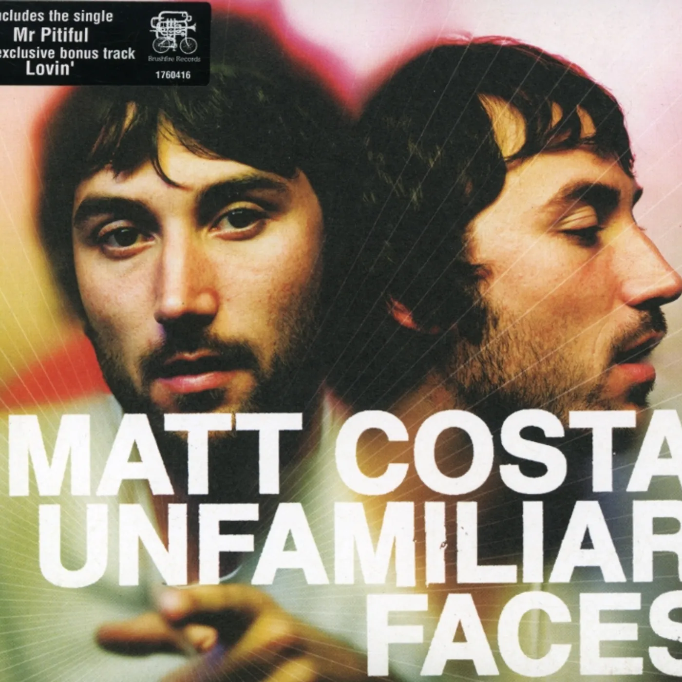 Matt Costa UNFAMILIAR FACES CD