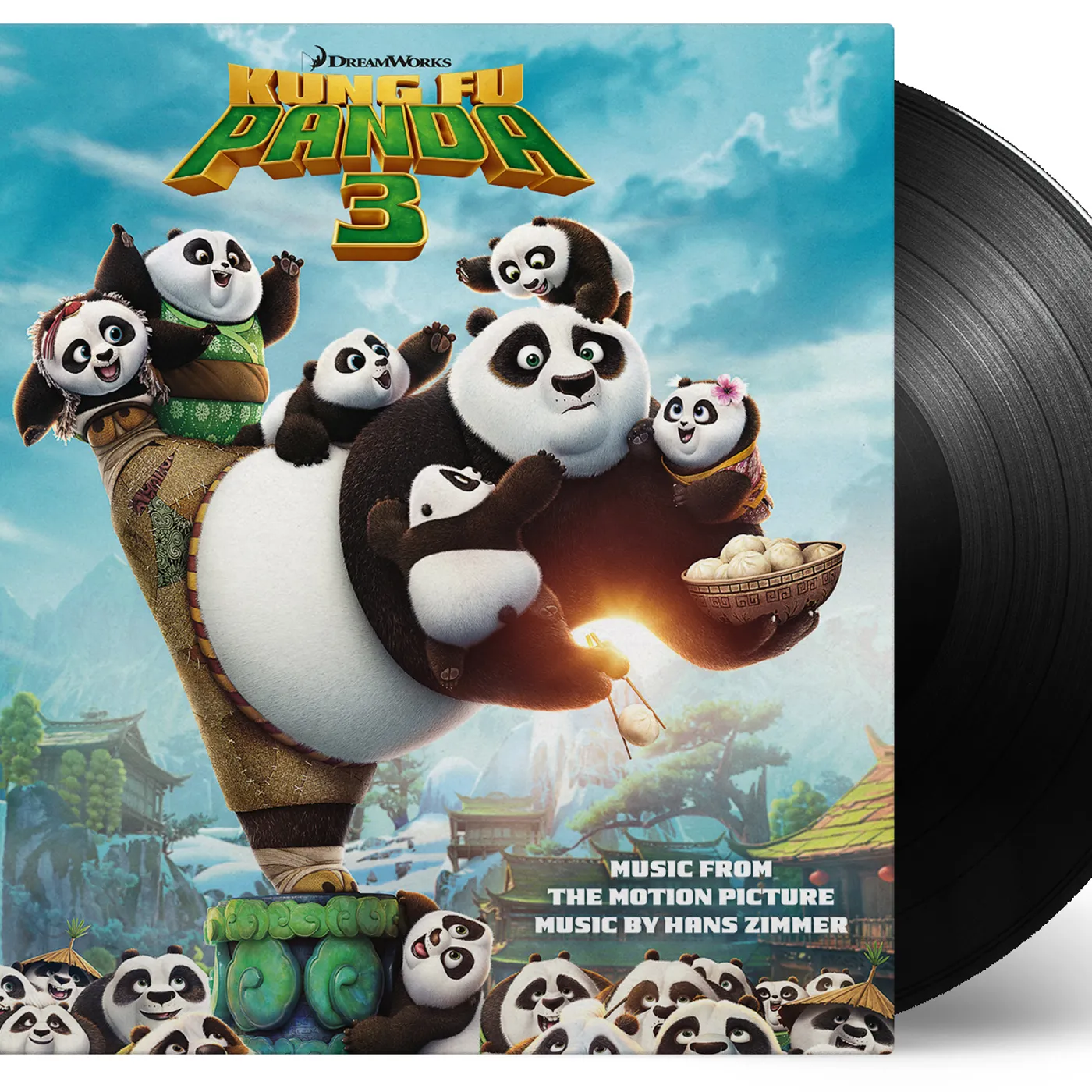 Hans Zimmer Kung Fu Panda 3 - Original Soundtrack Vinyl Record