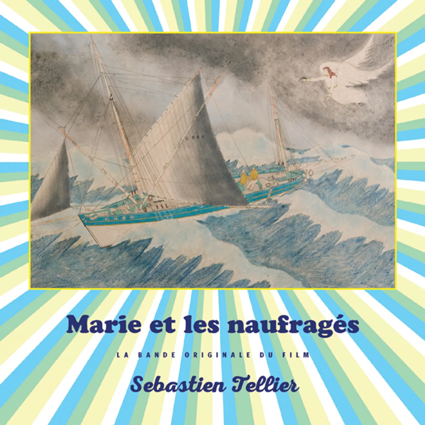 Sébastien Tellier MARIE ET LES NAUFRAGIS - Original Soundtrack Vinyl Record