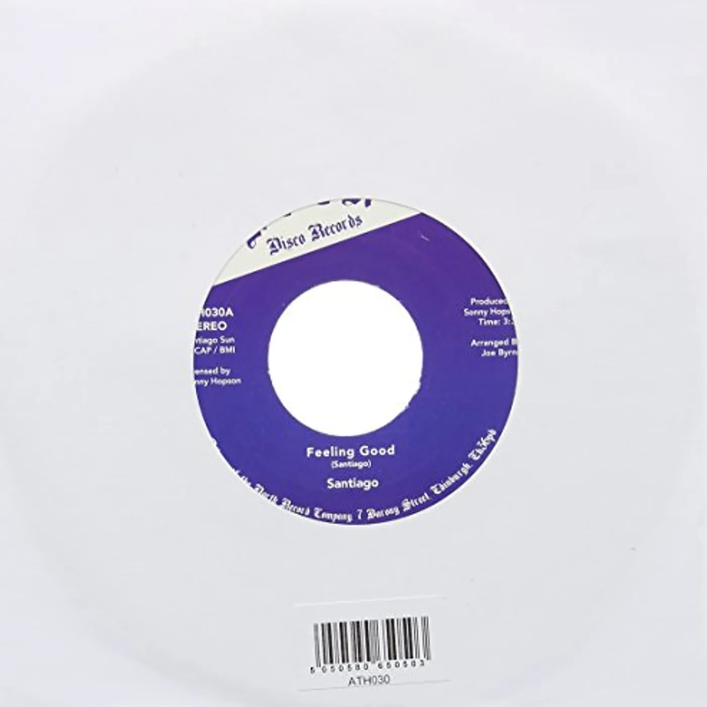 Santiago FEELING GOOD Vinyl Record