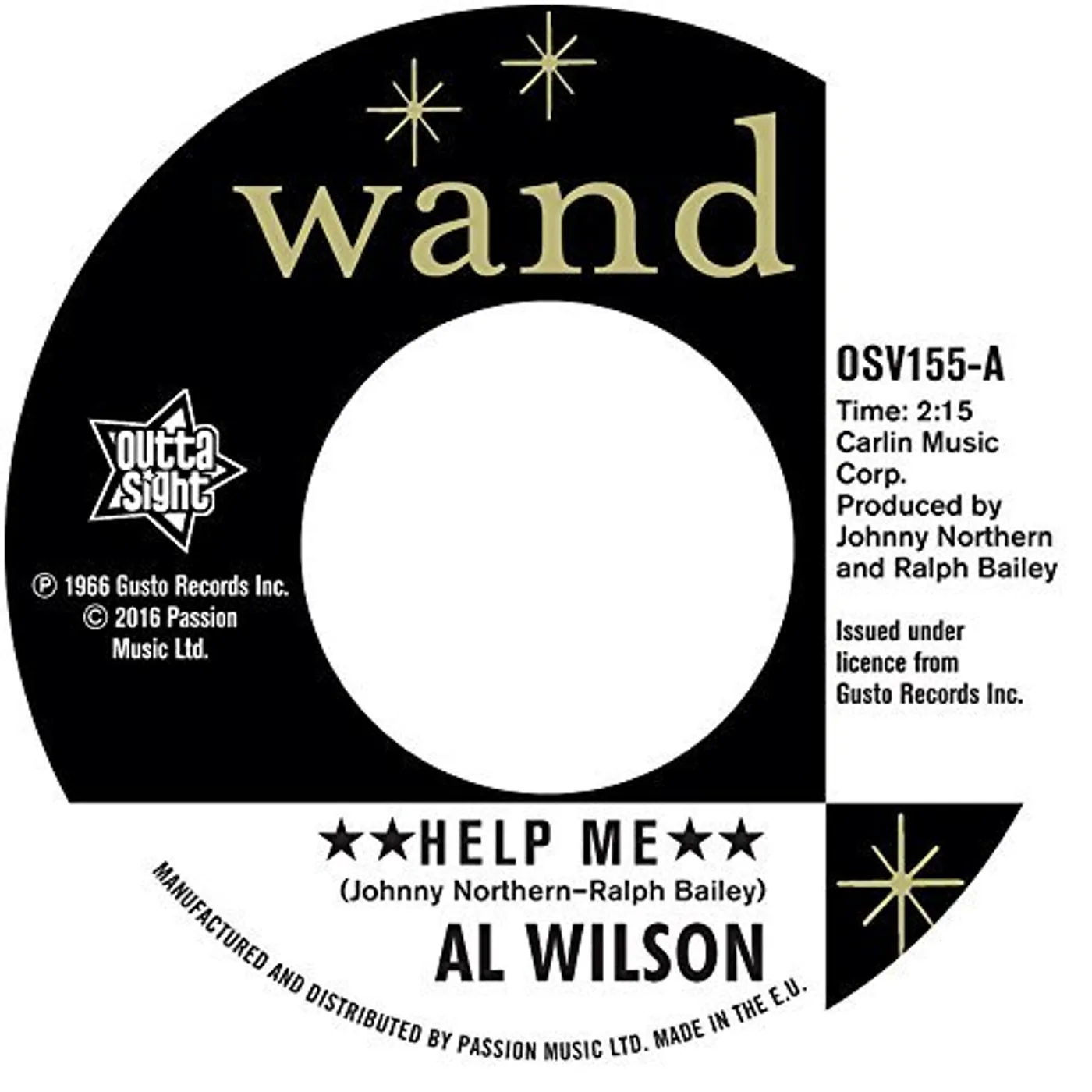 Al Wilson Help Me Vinyl Record