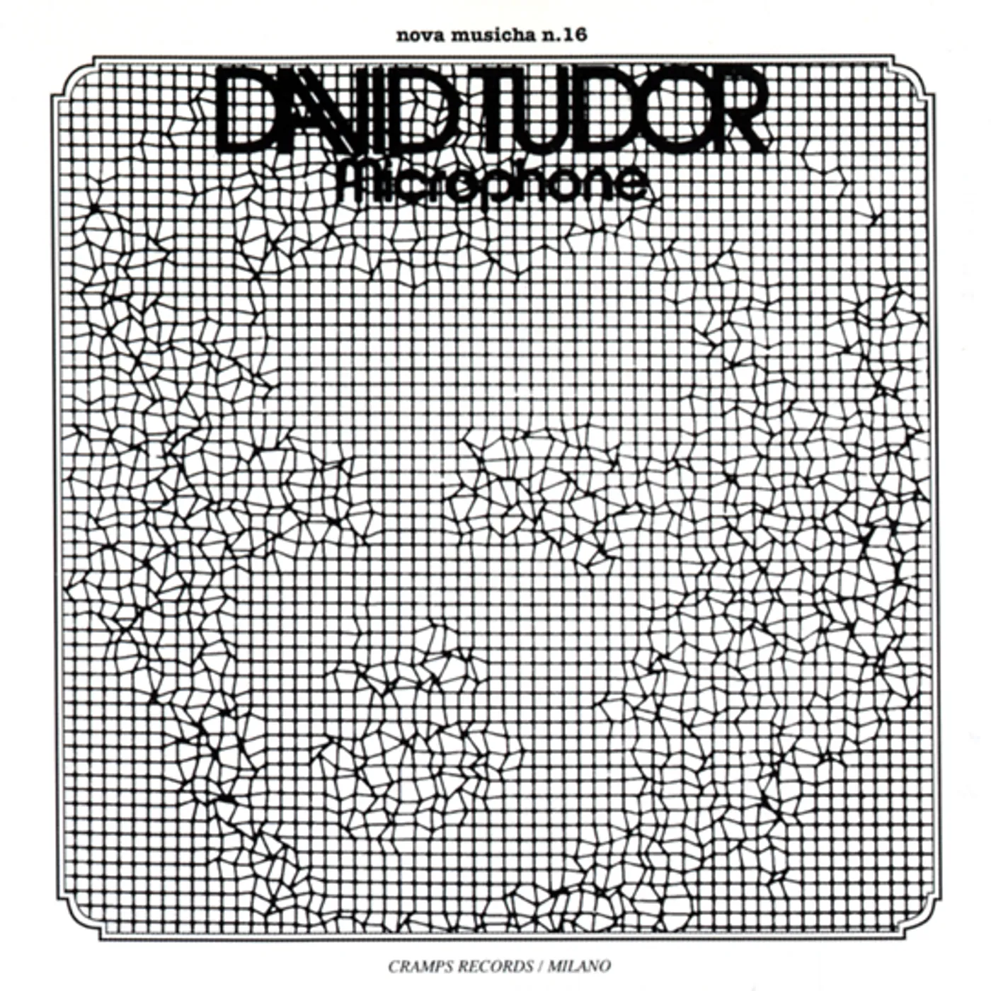 David Tudor MICROPHONE CD