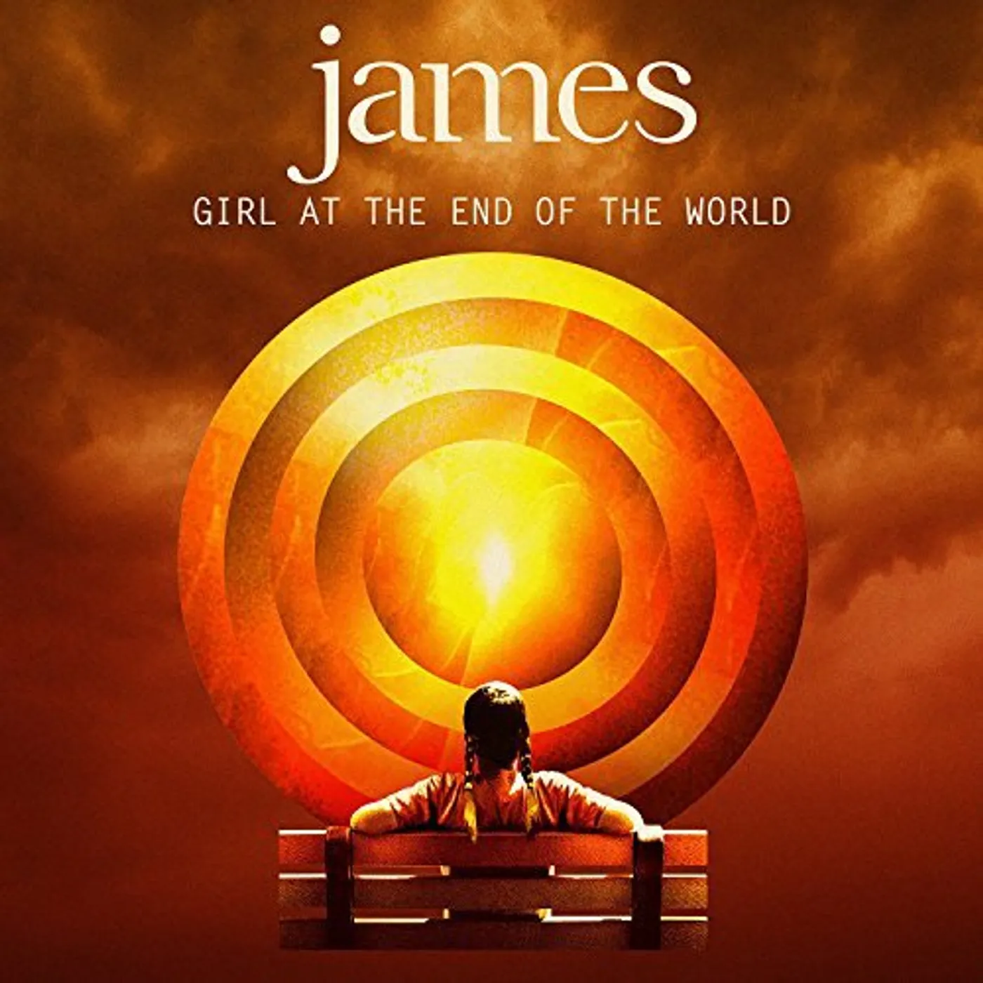 James GIRL AT THE END OF THE WORLD Vinyl Record - Limited Edition