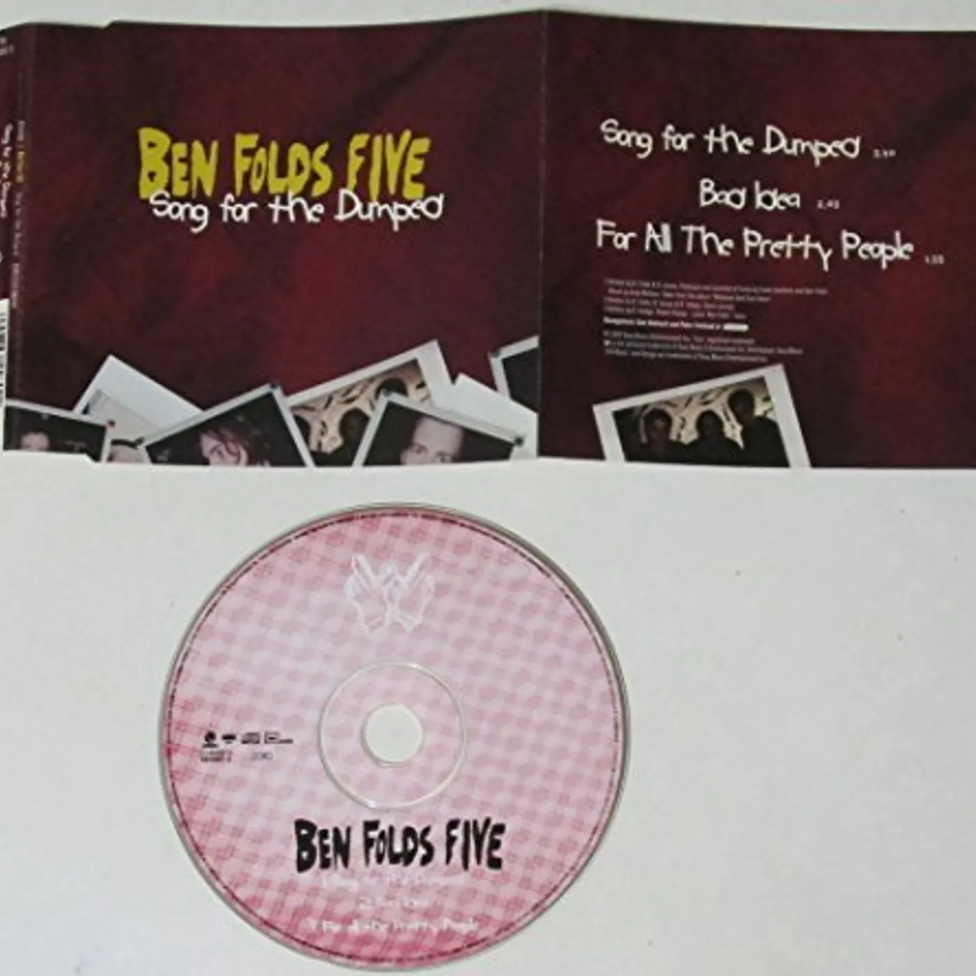 Ben Folds Five SONG FOR THE DUMPED CD