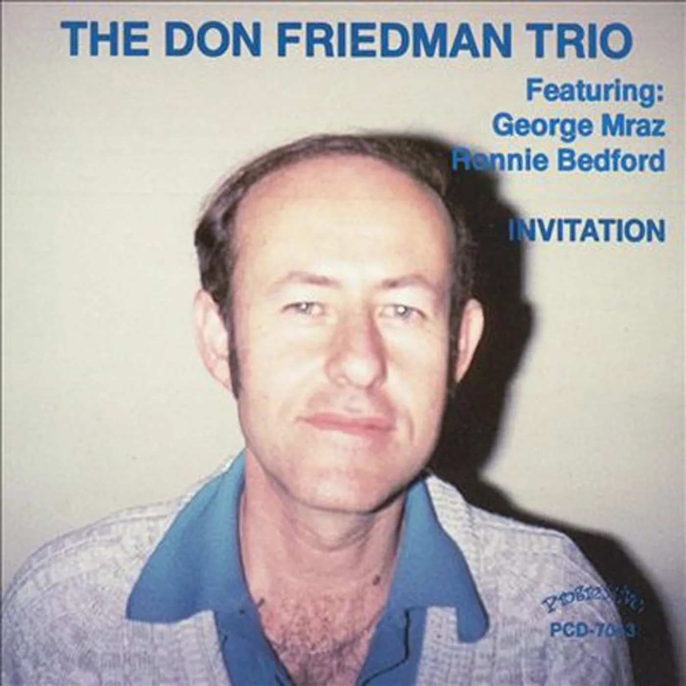 Don Friedman INVITATION CD