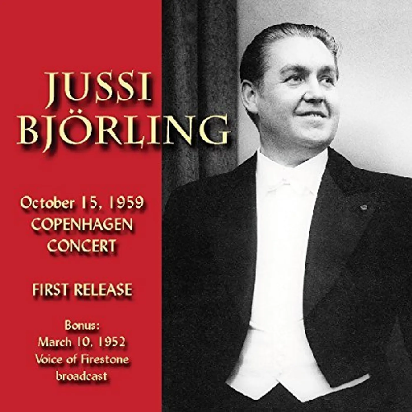 Jussi Björling IN COPENHAGEN 1959 CD