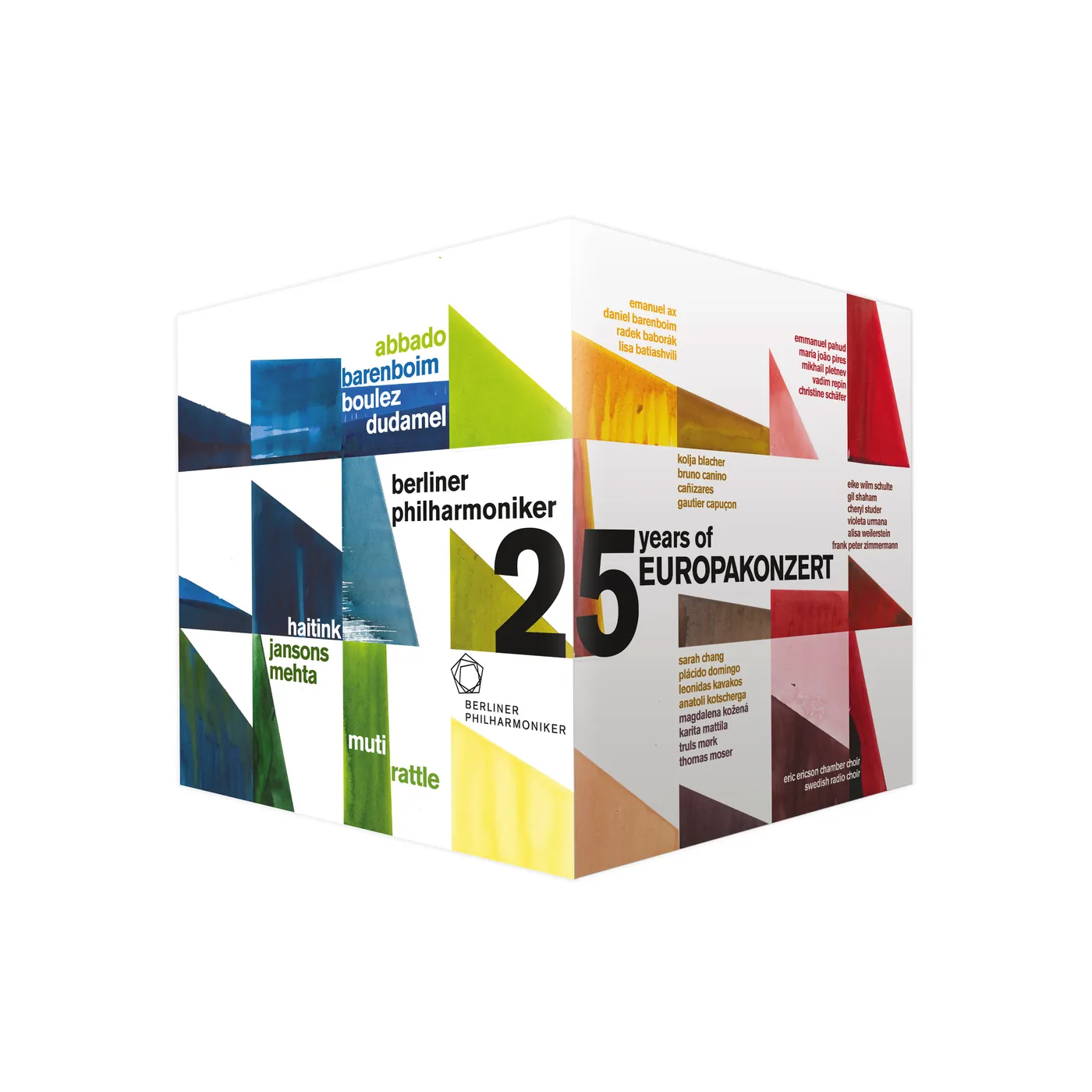 Berliner Philharmoniker EUROPAKONZERT 25 DVD ANNIVERSARY BOX 1991-2015